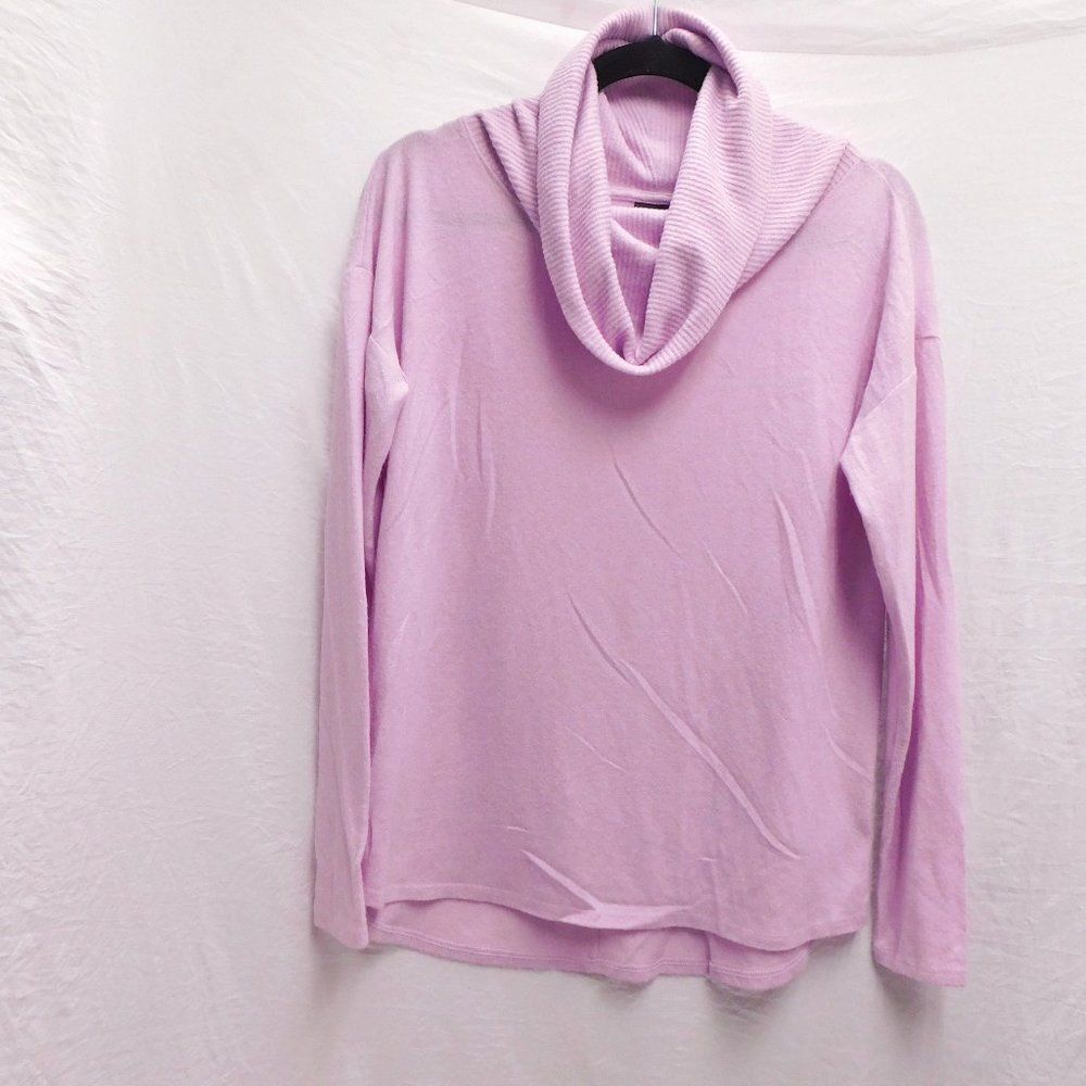 Rachel Zoe M Light Purple Super Soft Cowl Neck Sweater EUC - Picture 1 of 5